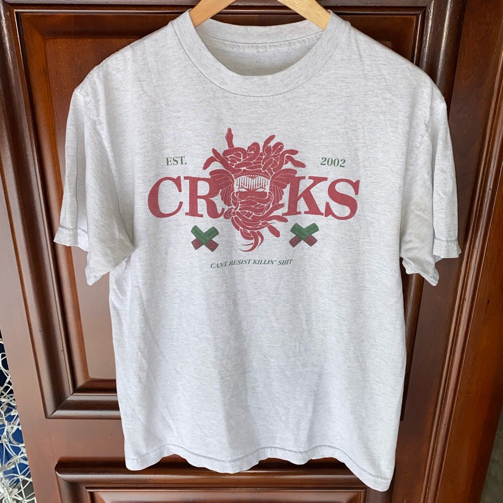 Crooks & Castles Medusa Head Graphic Tee Shirt
